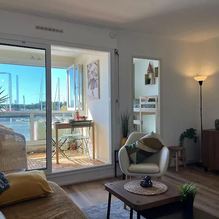 Douceur Du Cap Vue Port Marinas, Parking Lägenhet Agde